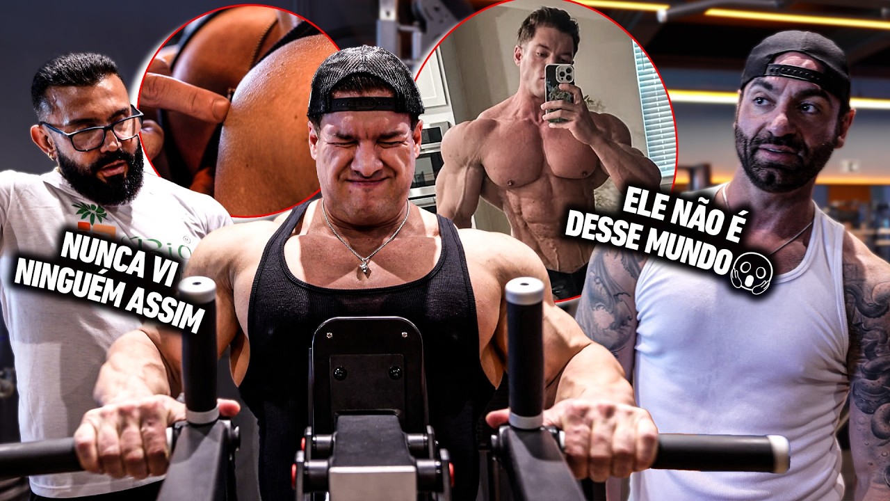 CORBUCCI E BAD BOY FICARAM ASSUSTADOS COM O PUMP DO CAIKE 😱 - NUNCA VIRAM ALGUÉM ASSIM !!!