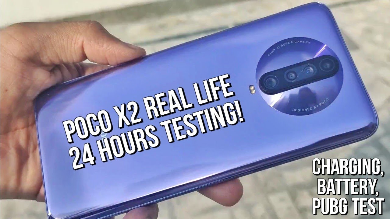 POCO X2 (24 Hours) Battery Test, Charging & PUBG Test | Battery Problem? 🙄