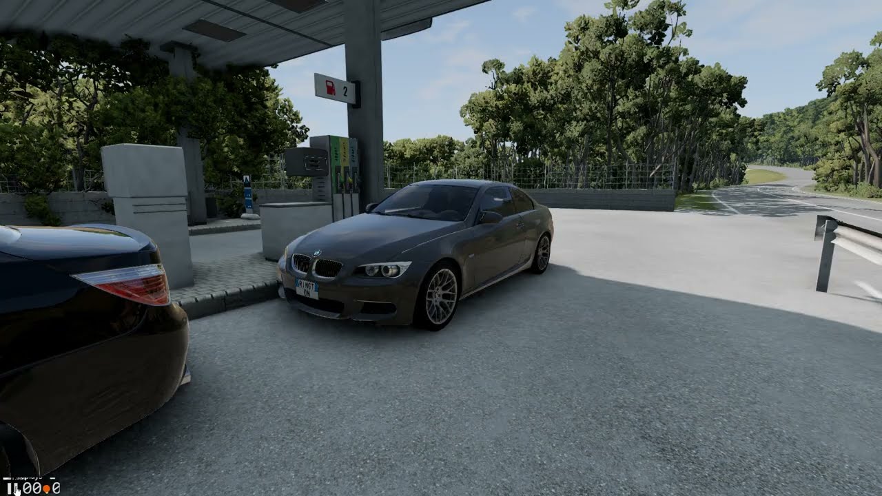 BMW E60 535D VS BMW E92 330D (BeamNG.Drive)