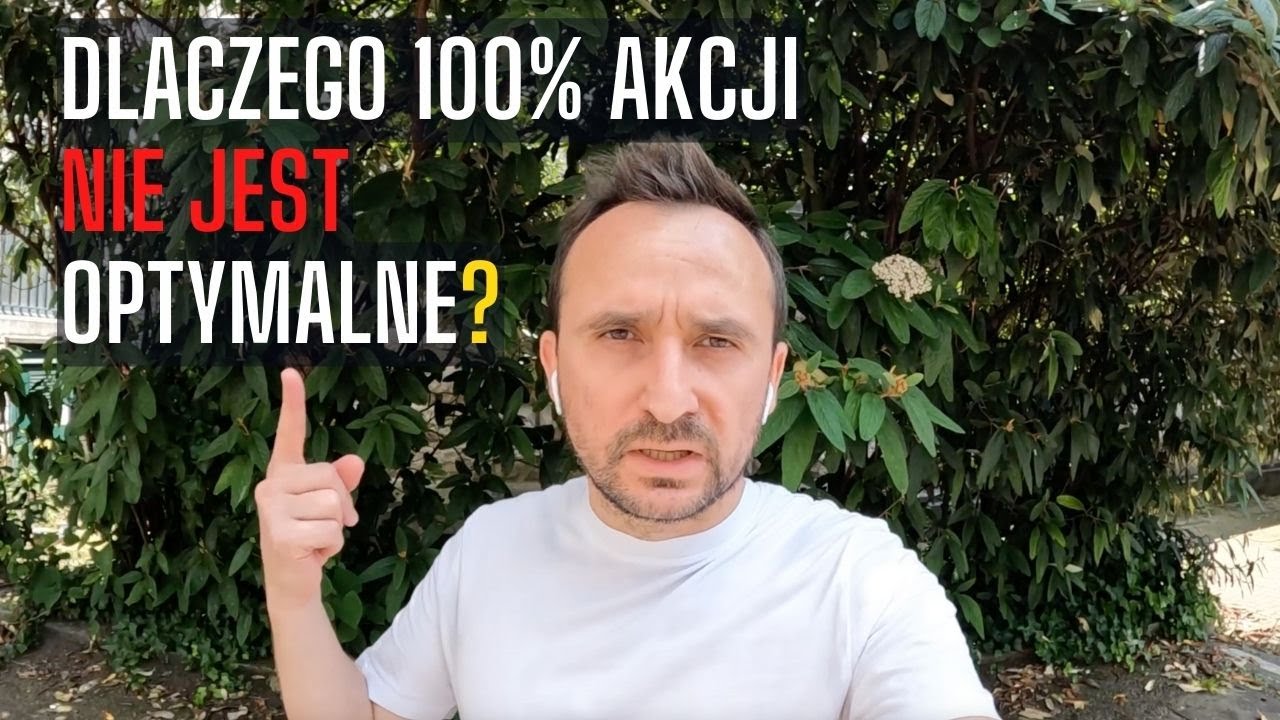 Dlaczego portfel 100% akcji NIE JEST optymalny?