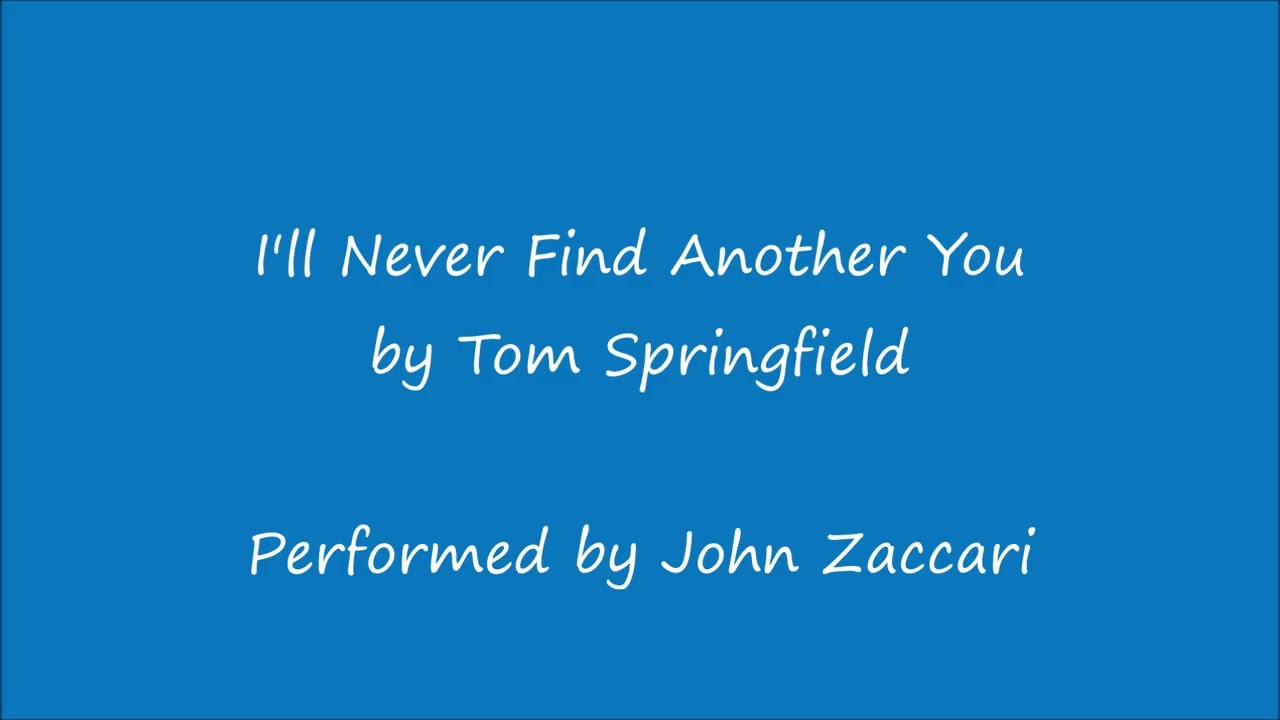 I'll Never Find Another You - For Solo Guitar