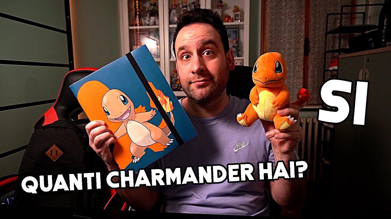 La mia collezione di carte Pokémon di CHARMANDER 🔥 (che non può essere completata)