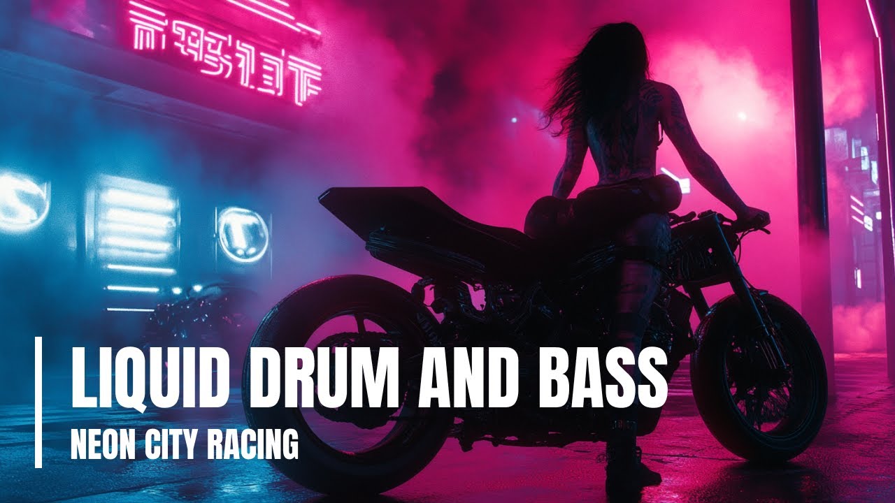 Liquid DnB / Jungle Mix | NEON CITY RACING