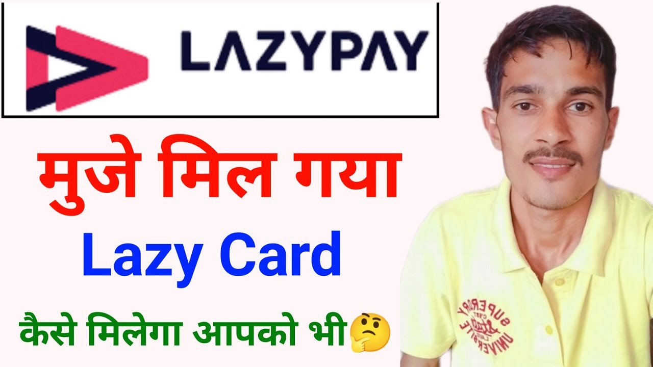 lazy card activation | lazy pay card activation | lazypay credit card | lazy card by lazypay