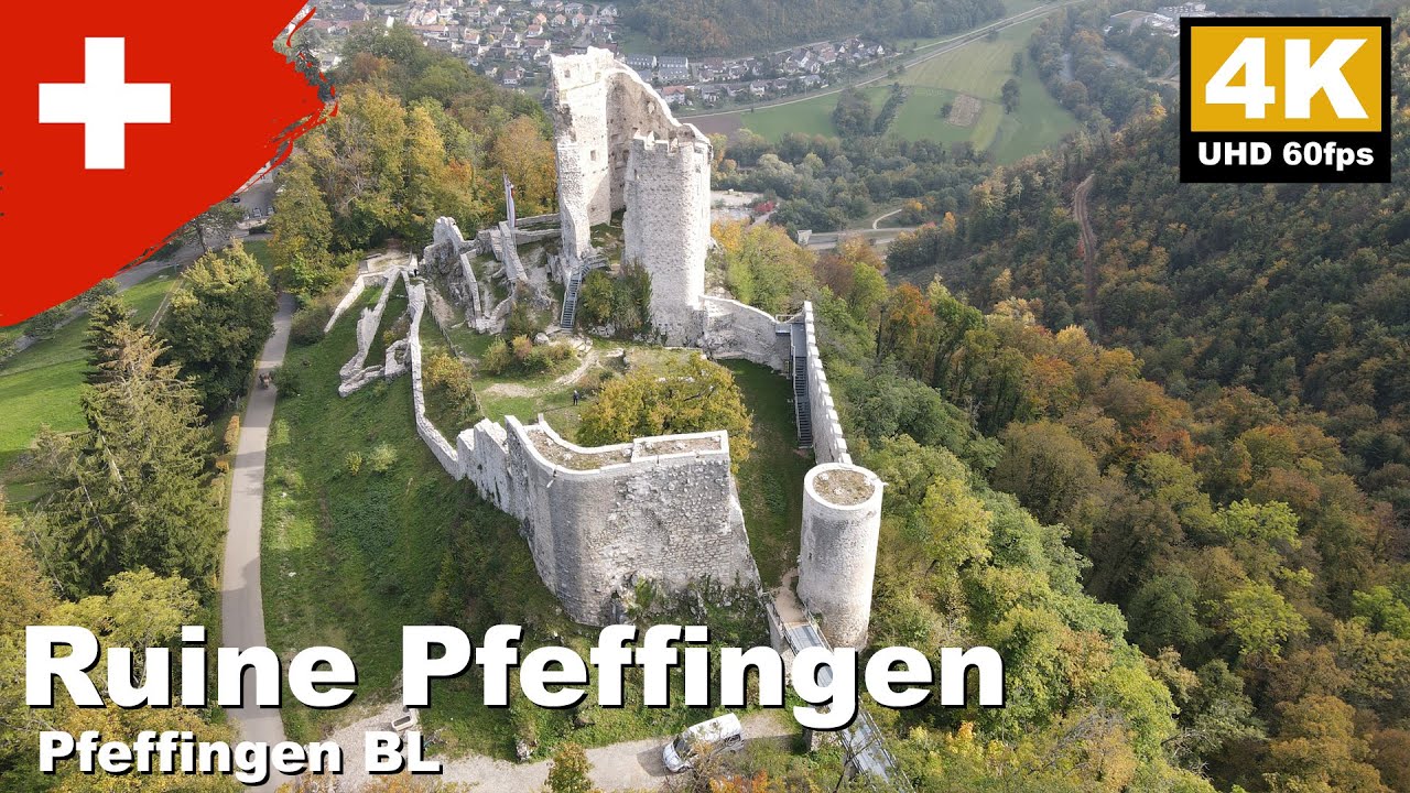 Ruine Pfeffingen, Pfeffingen BL, Schweiz | 4K UHD 60fps