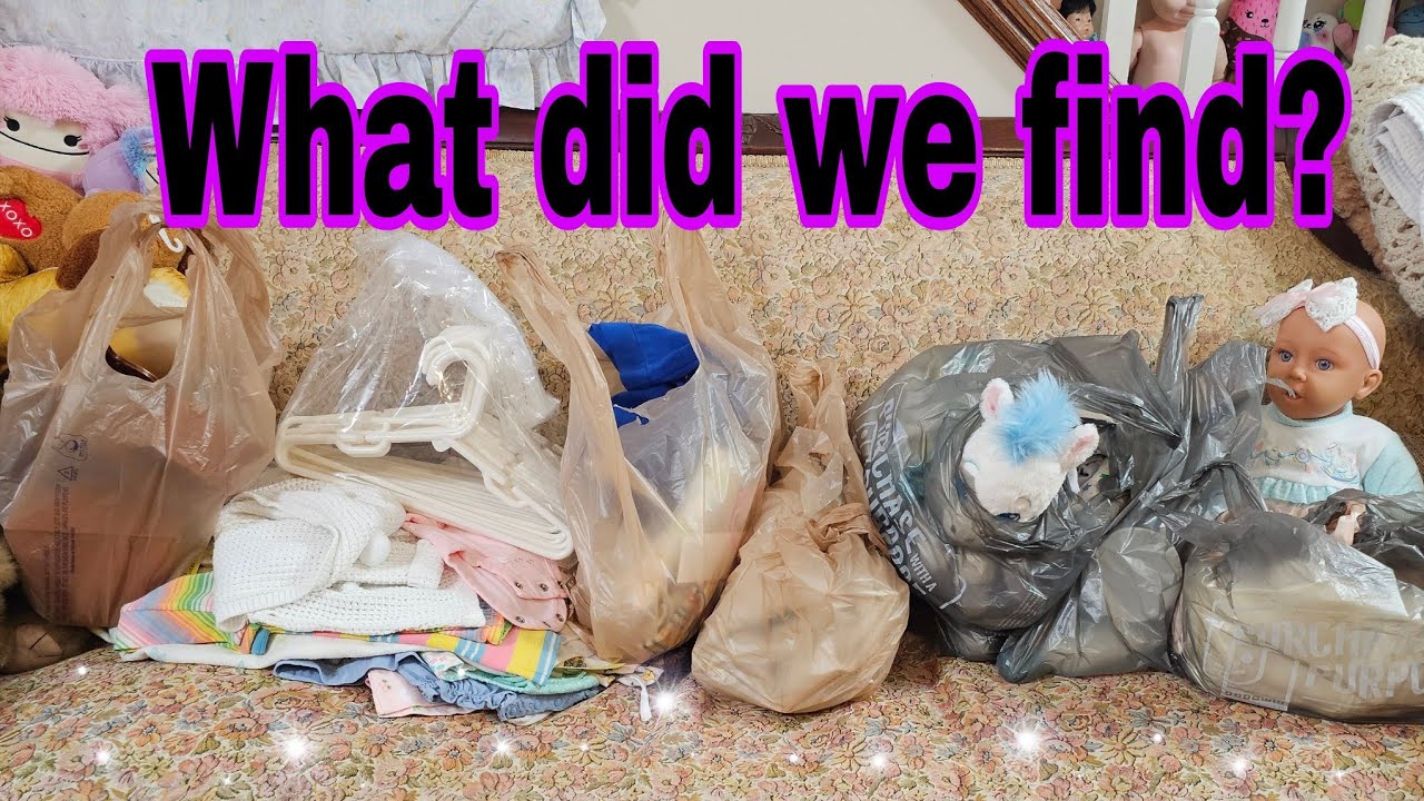 HUGE haul for reborn dolls 👶 ✨️ Insane vintage baby find! THRIFT with me❤️ 