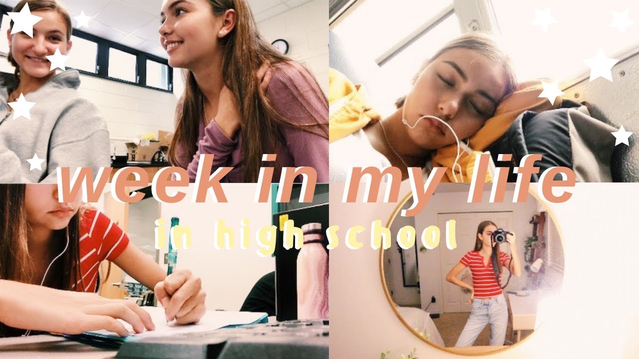 High School Week in My Life Vlog!