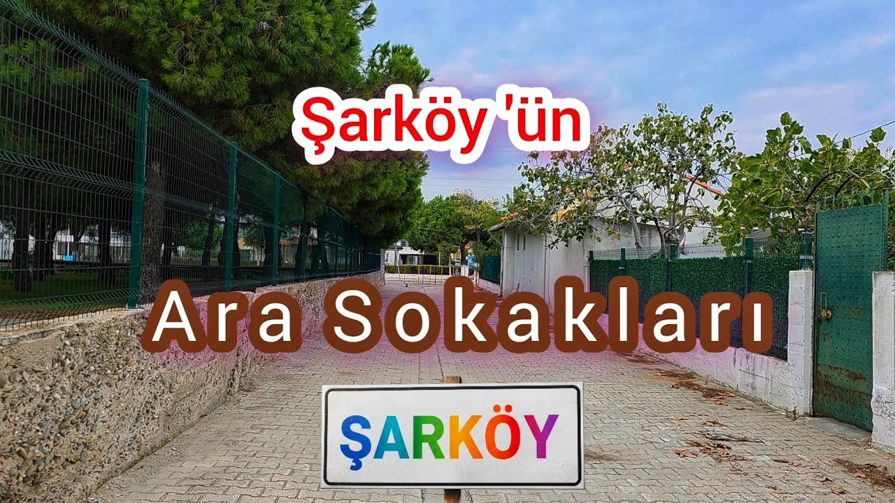 Şarköy'ün Ara Sokakları ( 15 Ekim 2025) #Şarköy #Tekirdağ #rota