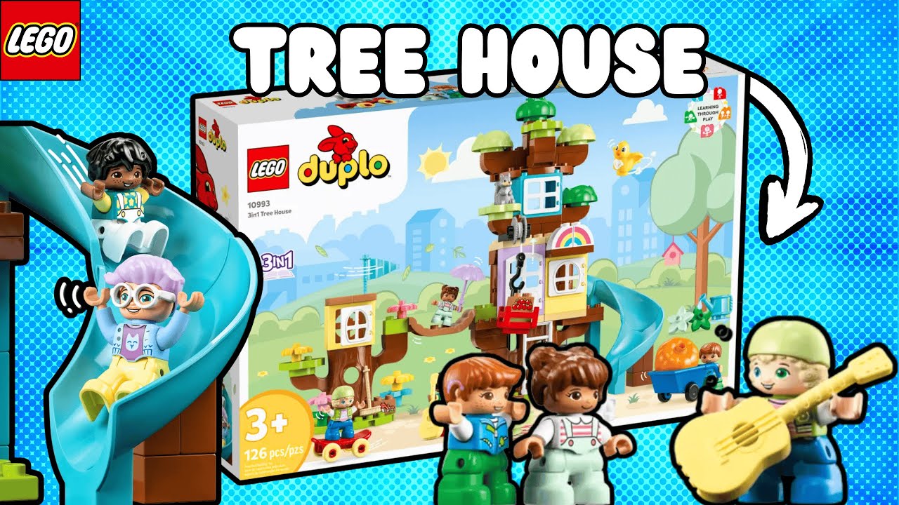 LEGO DUPLO Ep 24: Tree House 10993 (unboxing & building)