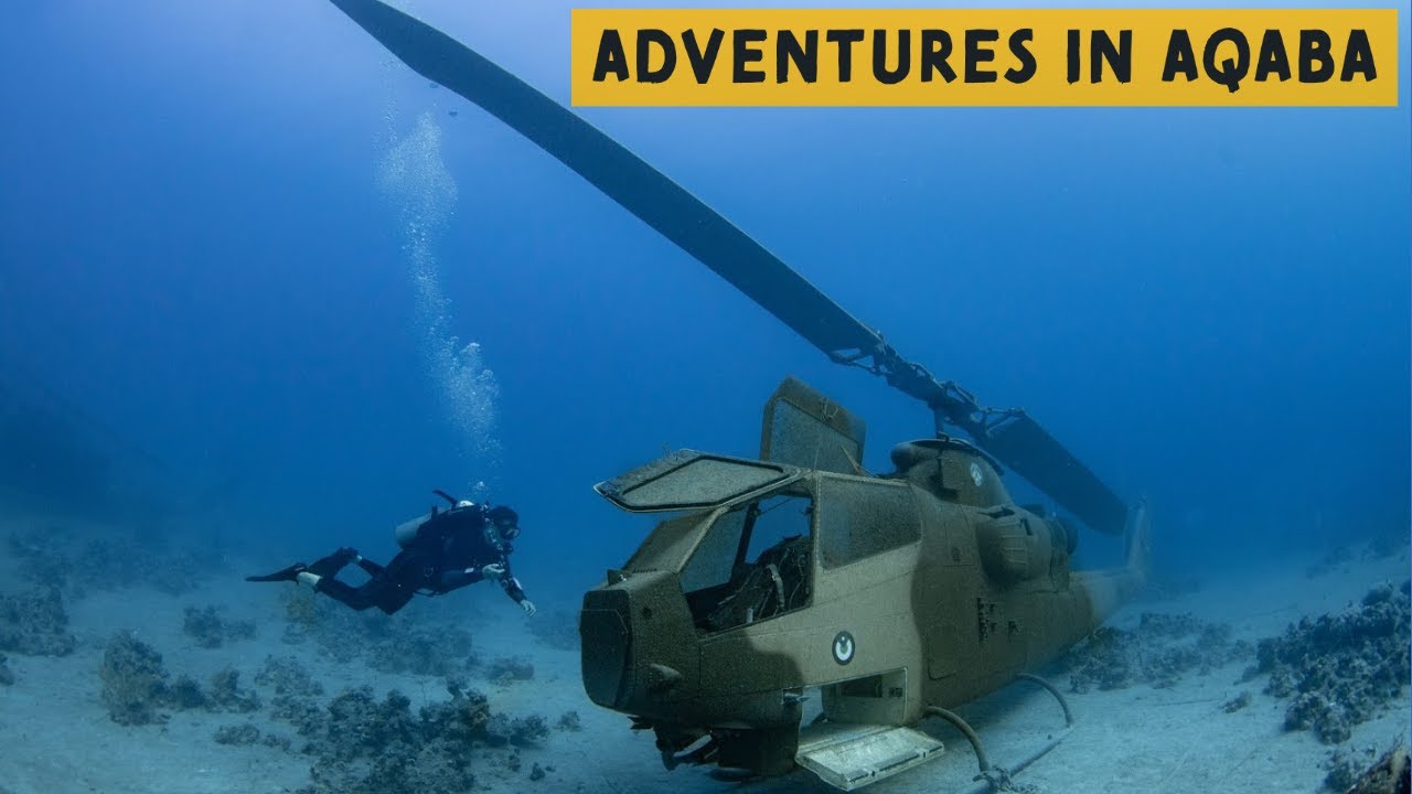 Diving, Watersports and Pharaoh's Island | Adventures in Aqaba, Jordan.