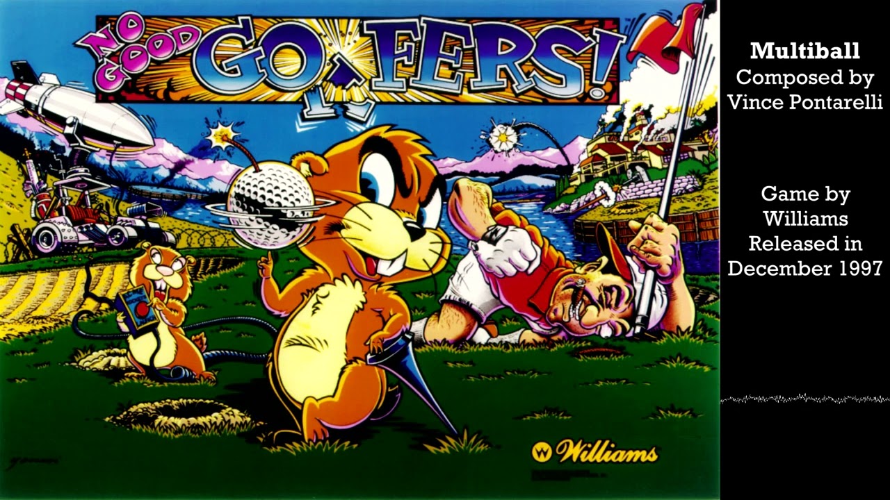 Multiball - No Good Gofers (pinball music)