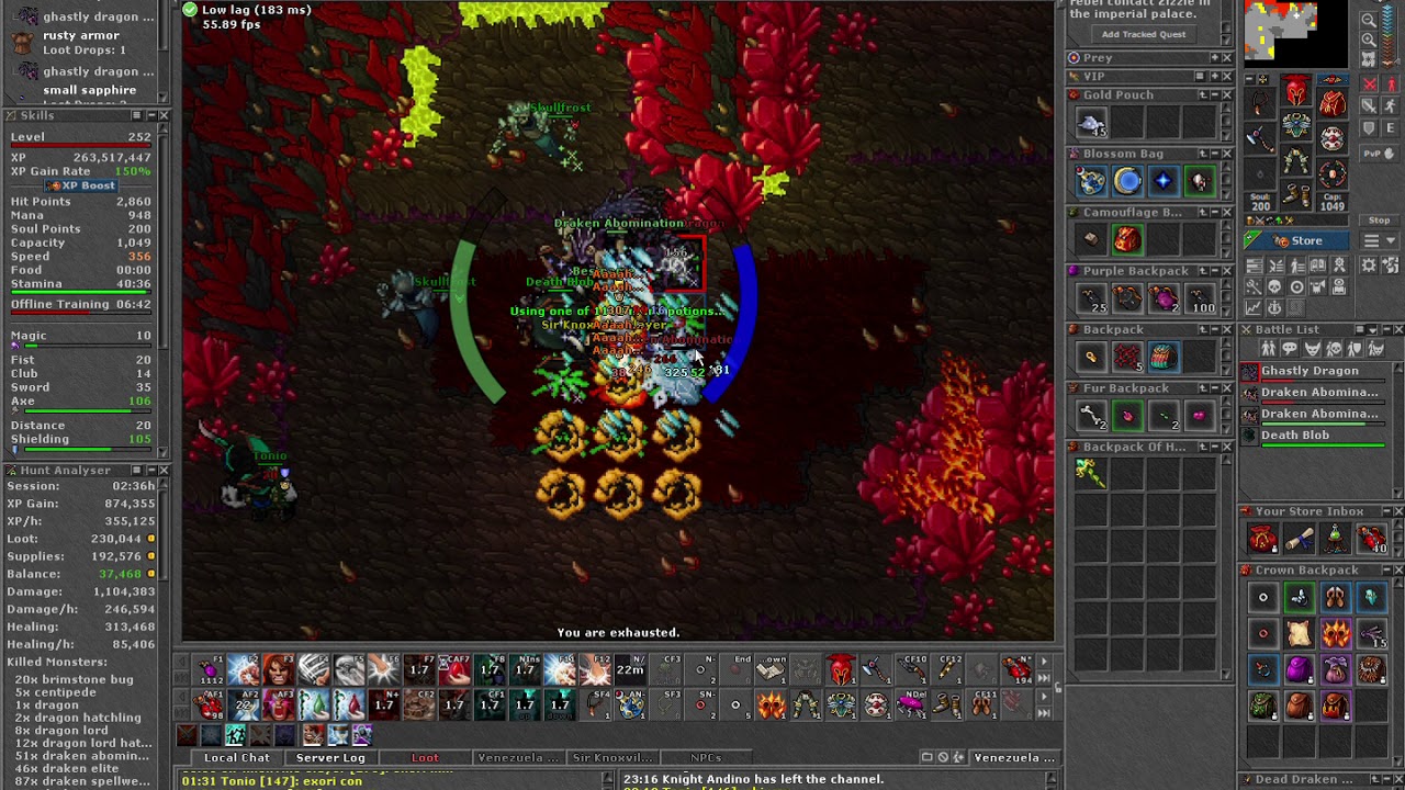 Bestname Tibia Wote mission 10 Wrath of Emperor Quest