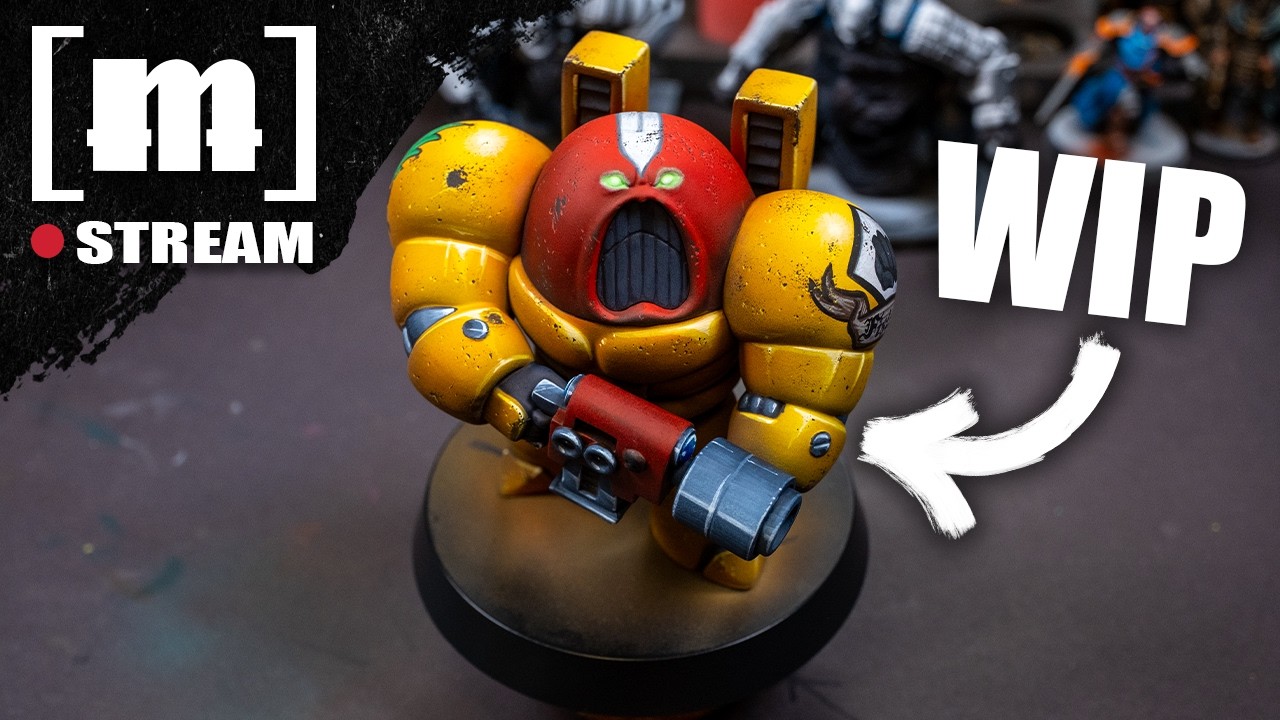 MAR 3 - Painting a Psycho Warrior!