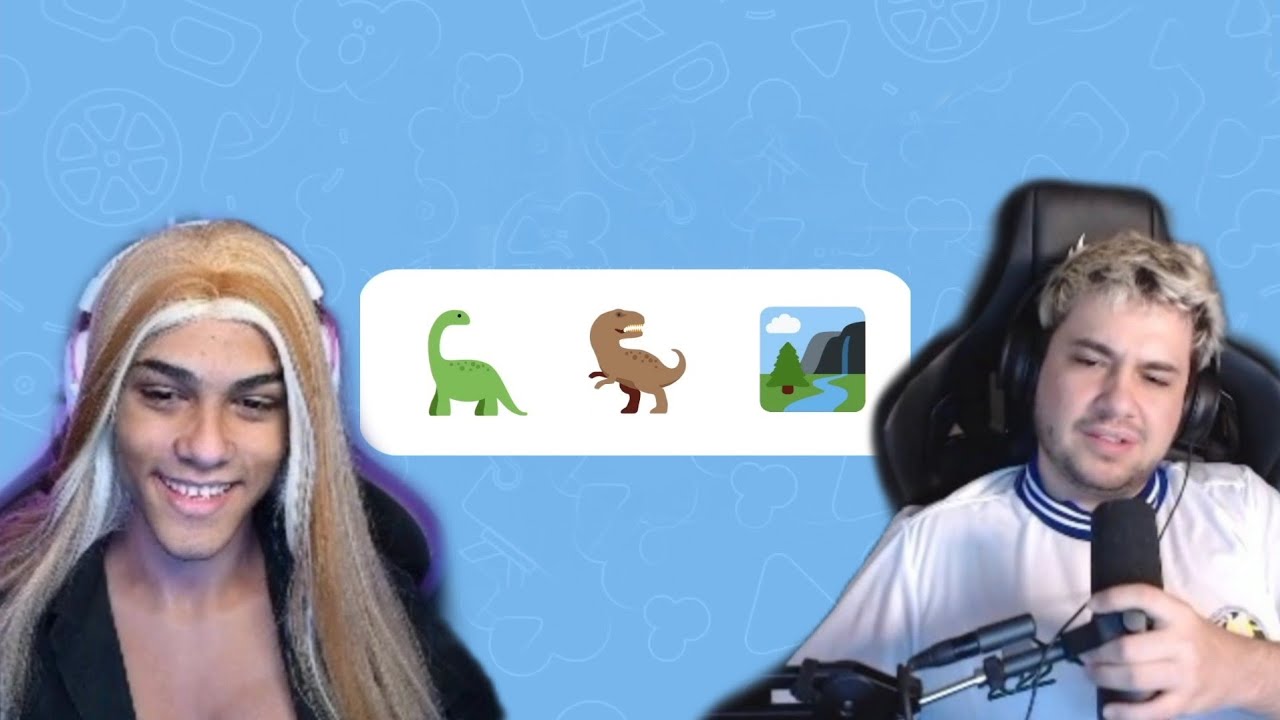 QUAL É O FILME? | Brunozor, Ranoroxa e Boris tentam acertar o nome do filme pelos emojis