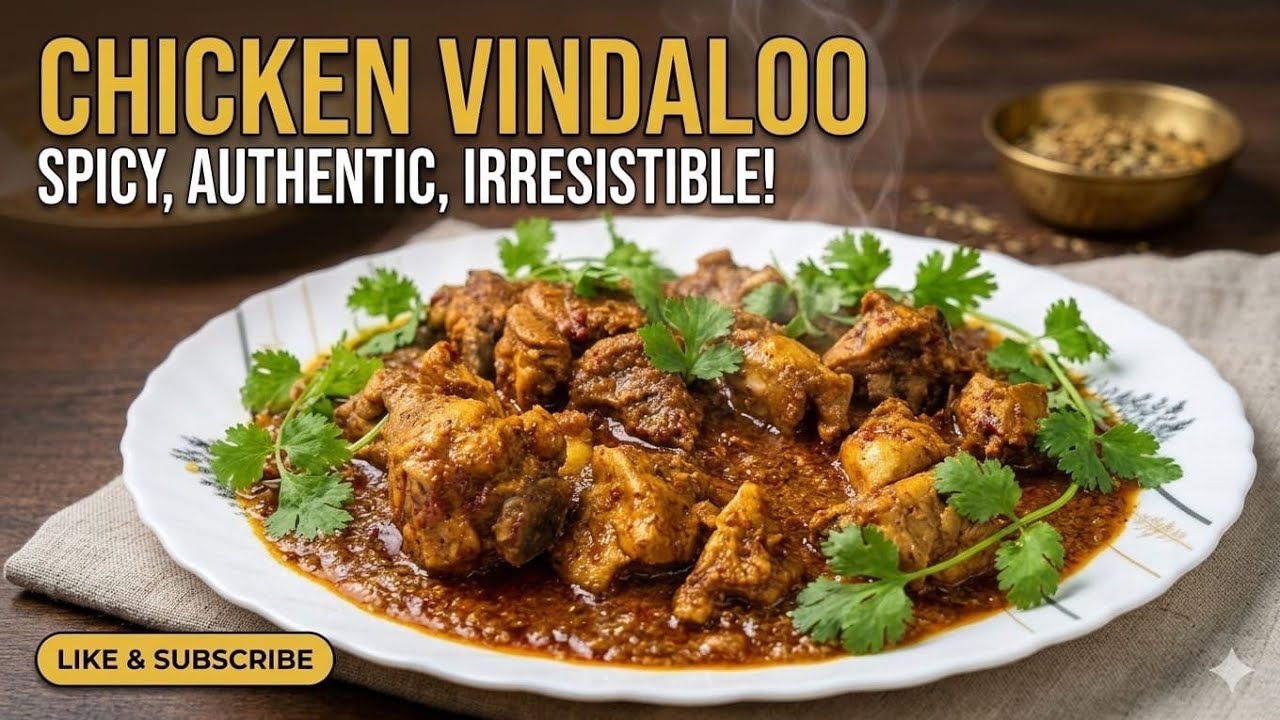 Chicken Vindaloo Recipe | Goan Style Chicken Vindaloo |  चिकन विंदालू | Goa Special Recipe