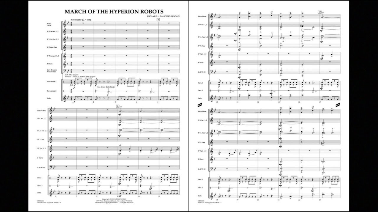 March of the Hyperion Robots by Richard L. Saucedo