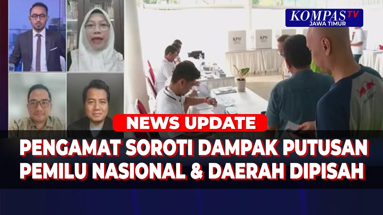 Pengamat Soroti Dampak soal Putusan Pemilu Nasional & Daerah Dipisah Mulai 2029