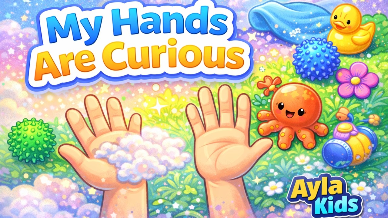 My Hands Are Curious🎵  | Fun Kids Song | Ayla Kids