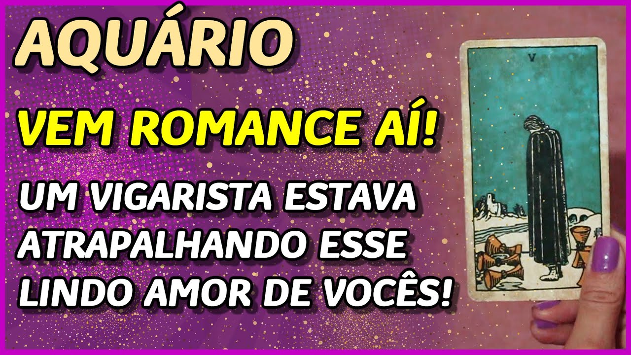 AQUÁRIO ♒️ // ROMANCE NO AR! 😍👩‍❤️‍👨💖- ALGUÉM QUE ATRAPALHAVA ESSE AMOR VAI SAIR DO CAMINHO! 😏⚡️⚖️😈