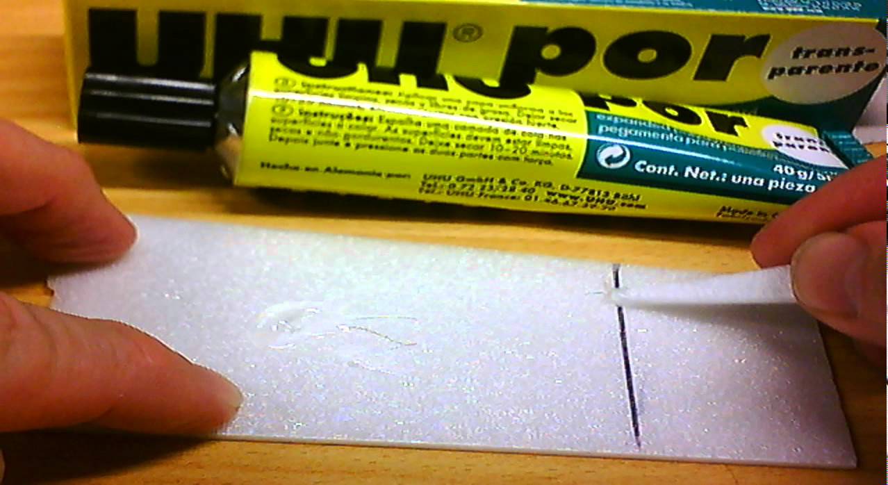 UHU Por Glue - a close up look