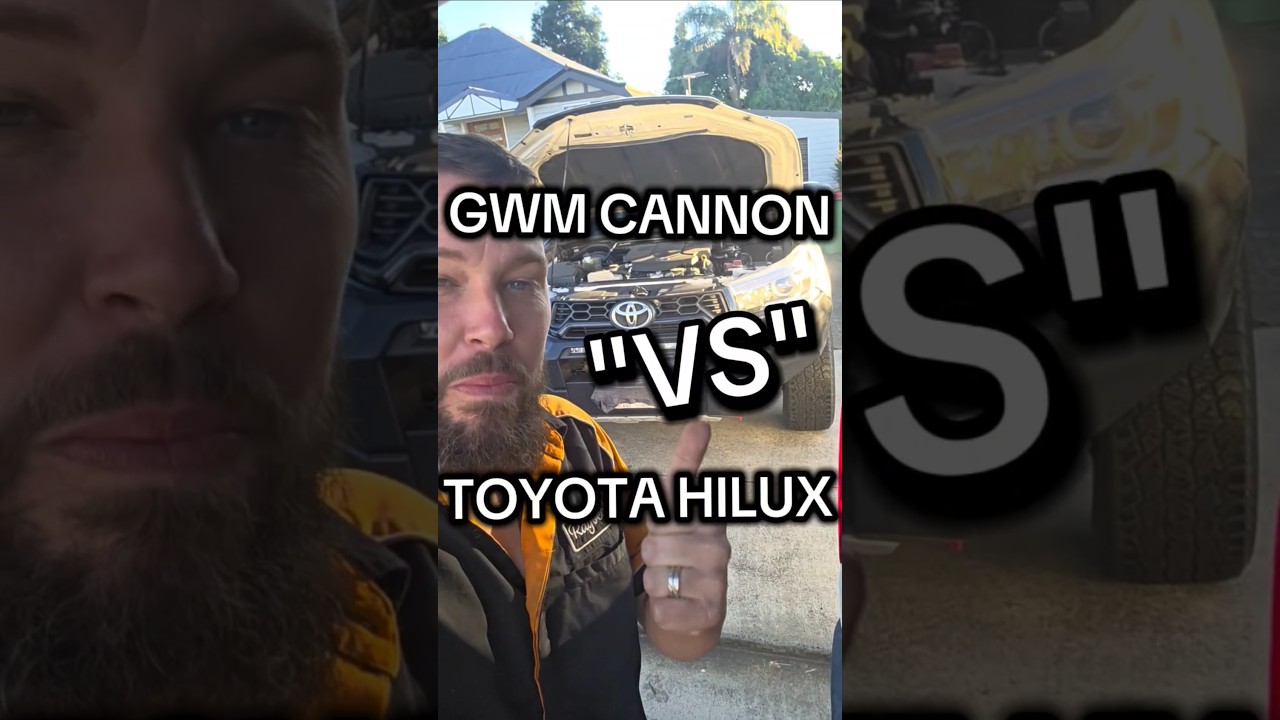CANNON VS HILUX - Mechanics POV #gwm #cannon #toyota #hilux #gwmpseries #pseries #bakkie   #alpha