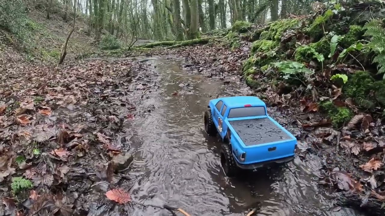 Axial scx10iii base camp at fairy glen 