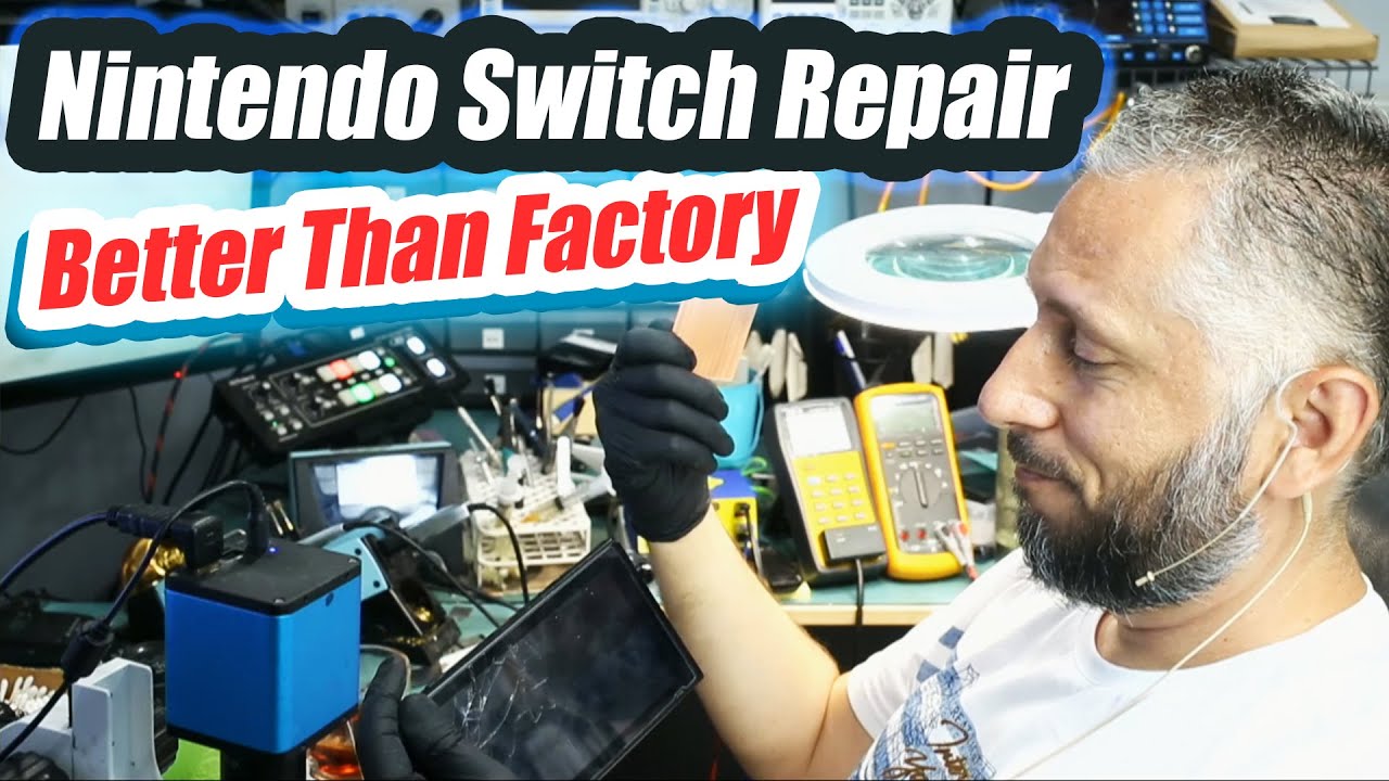 Nintendo Switch лучше заводского ремонта. Новый способ восстановить потерянные сенсорные панели.