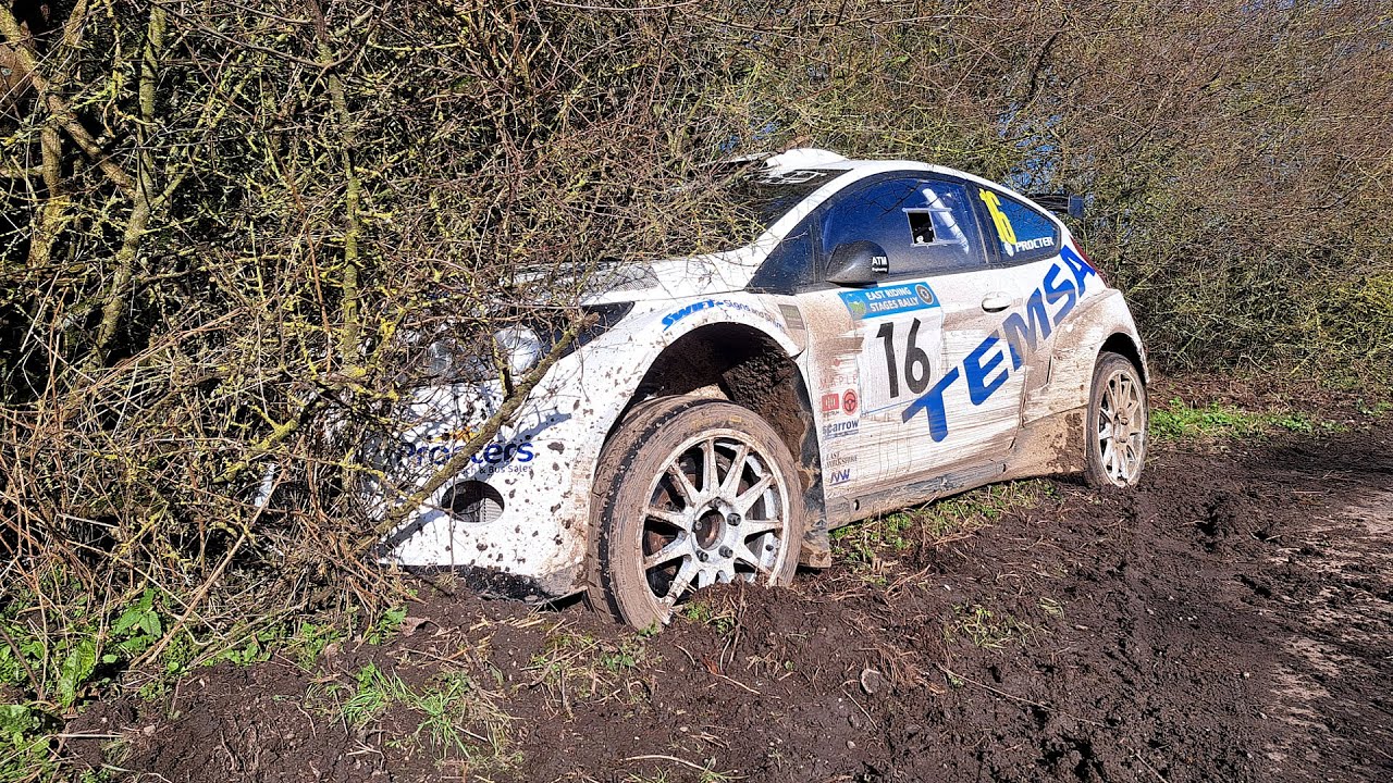 East Riding Stages Rally Crashes, Highlights & Pure Sound, 25/2/24