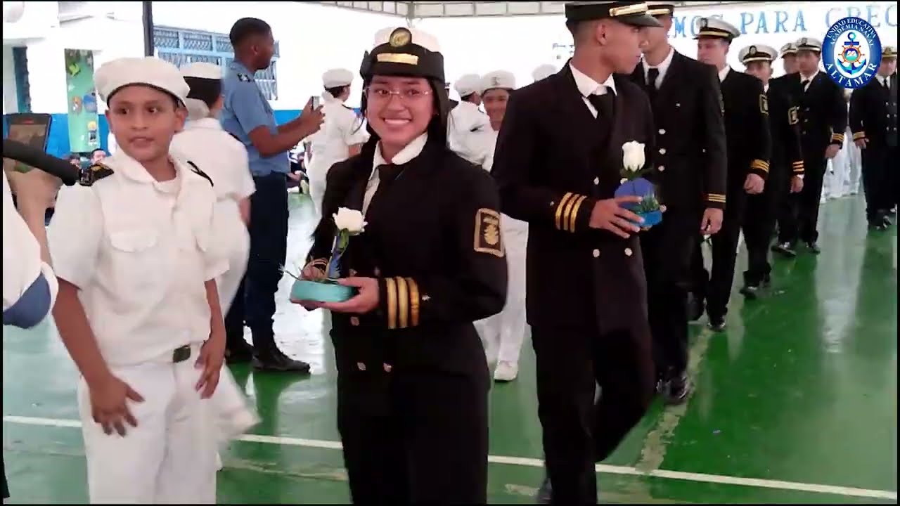 DESPEDIDA DE TERCERO DE BACHILLERATO  - ACADEMIA NAVAL ALTAMAR -  JORNADA VESPERTINA -  2024  2025