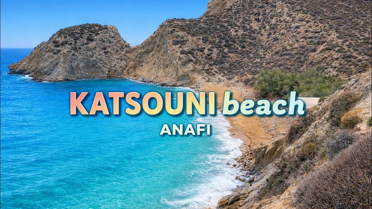 KATSOUNI beach, Παραλία Κατσούνι - ANAFI (Grecia) isole Cicladi. Anafi island. #anafi #greece