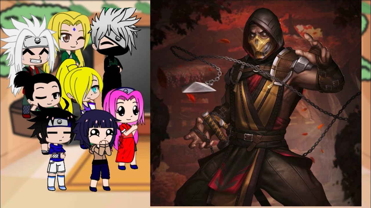 Naruto friend react to Naruto as Scorpion ||😁Tiktoks||👒Gacha Club||
