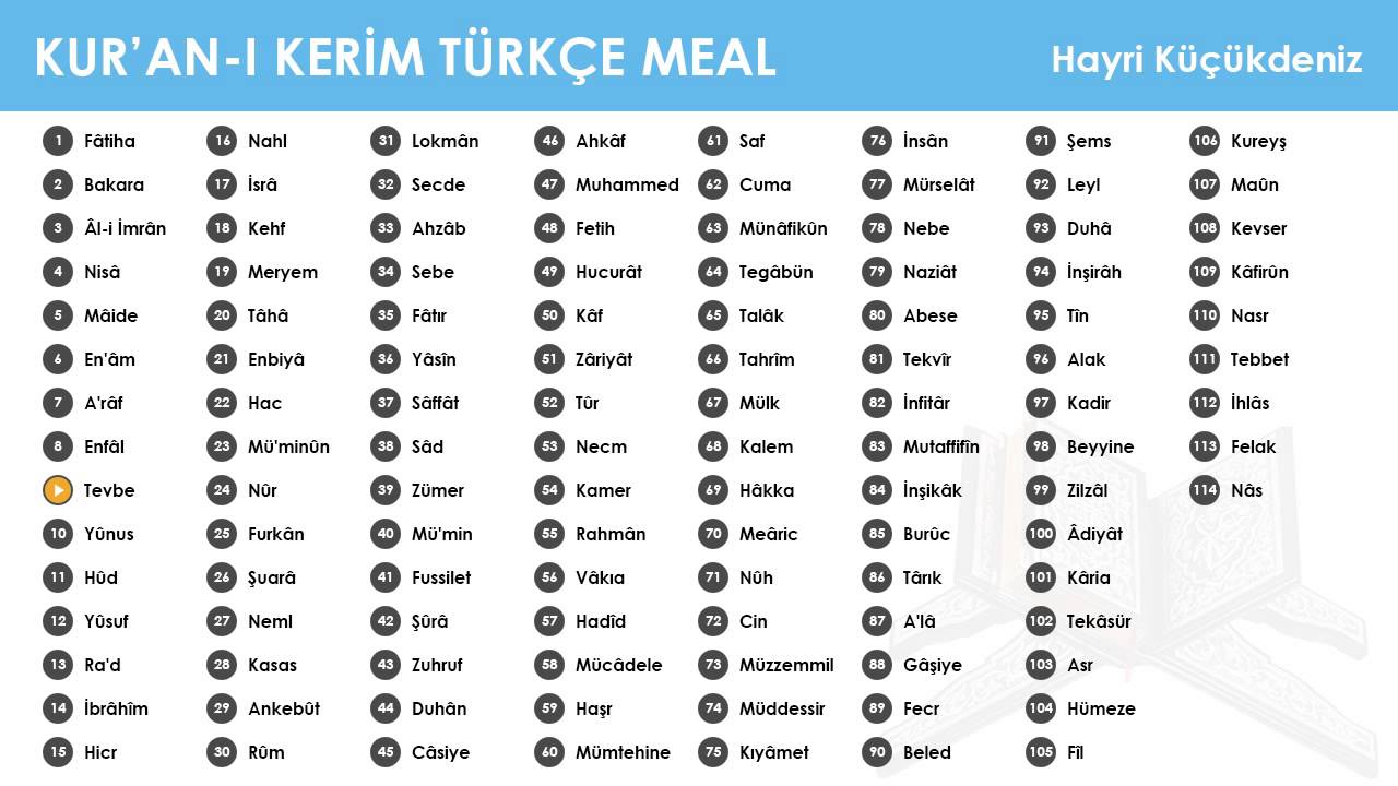 009 Tevbe Suresi