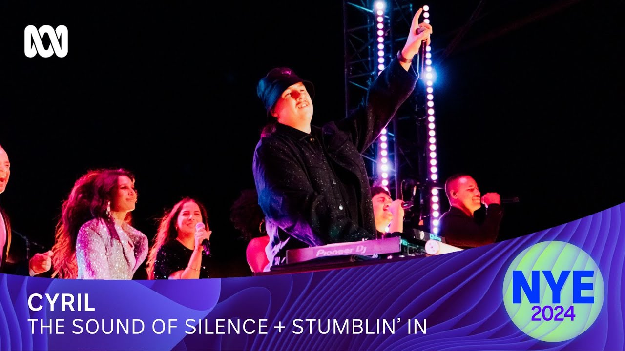 CYRIL - The Sound of Silence + Stumblin' In | Sydney New Year's Eve 2024 | ABC iview