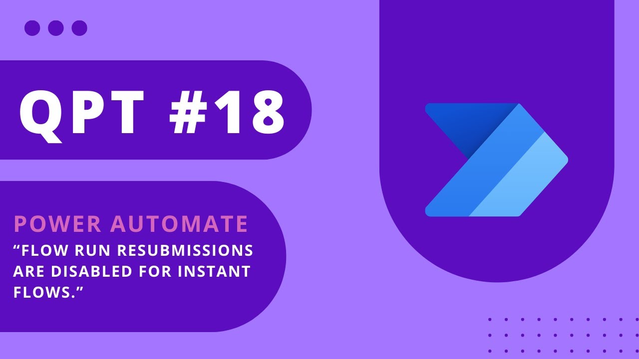 Quick Pro Tip #18 - How to Fix 