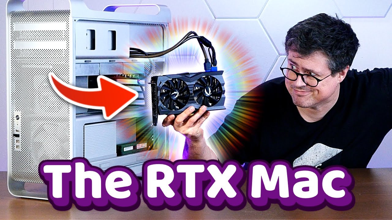 I put an RTX 2070 in an old Mac Pro!