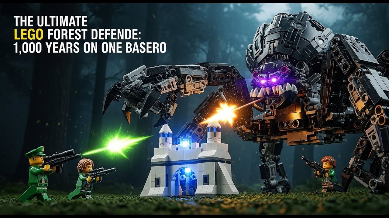 The Ultimate LEGO Forest Defense | Full Build