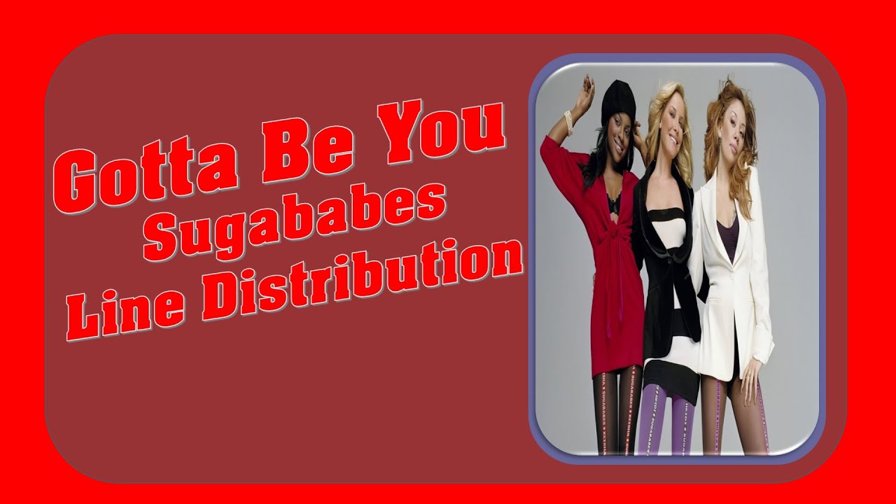 Sugababes - Gotta Be You Line Distribution