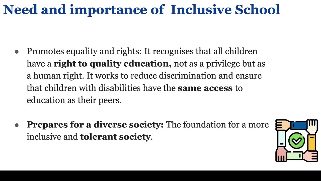 Inclusive Education: Need and Importance, Barriers to inclusion
