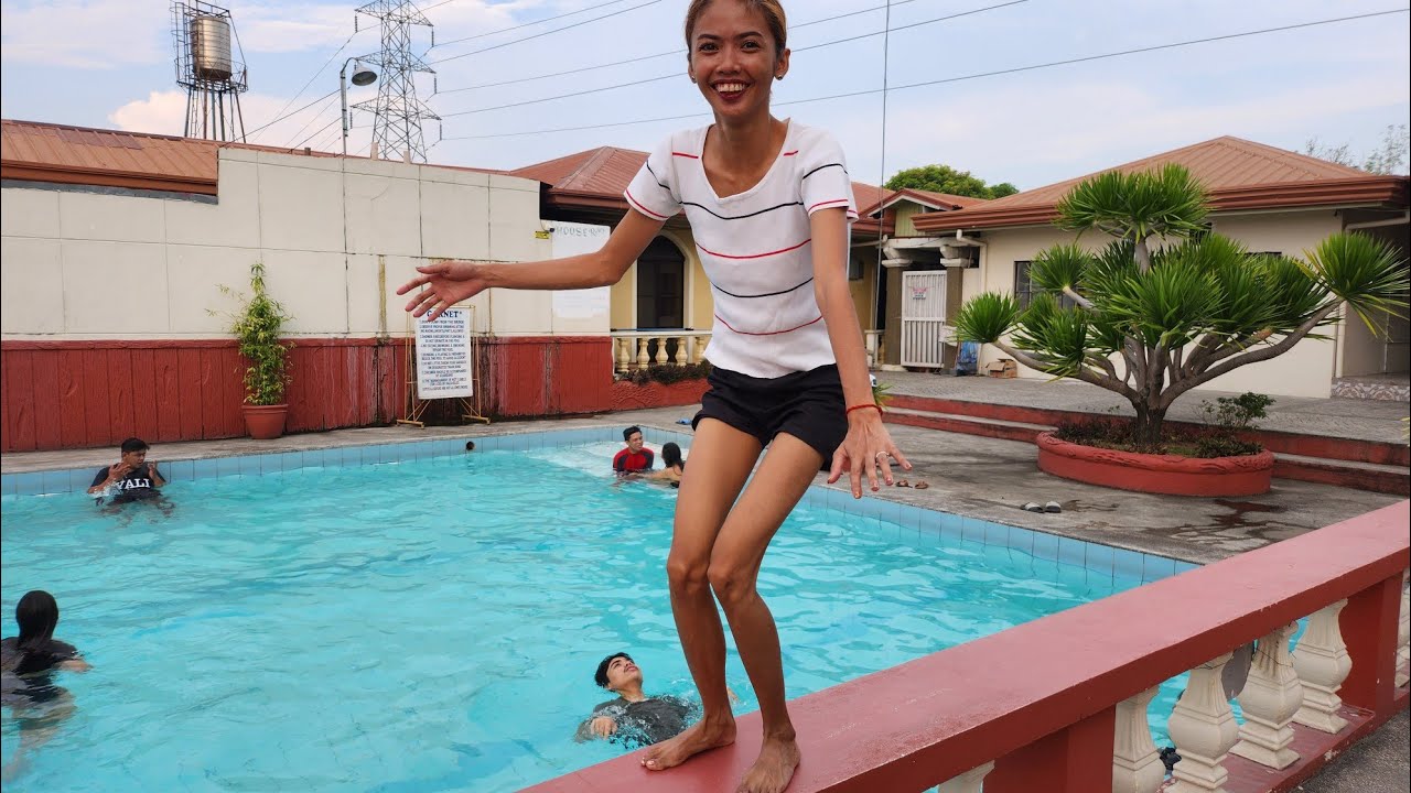 Fun Swimming Pool Party with Filipino Family. Philippines 🇵🇭