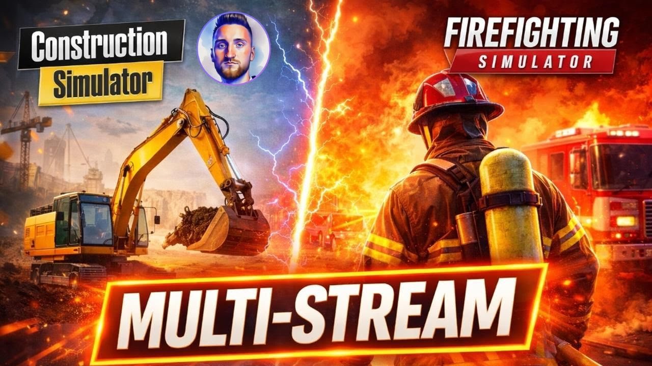 Live MuliStream z Construction simulator  - FireFighting Simulator
