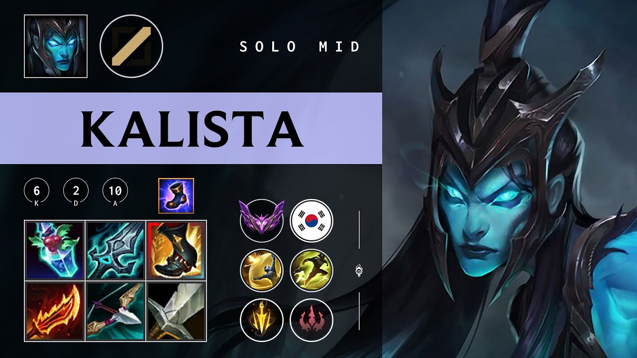 Kalista Mid vs Ambessa - KR Master Patch 26.02