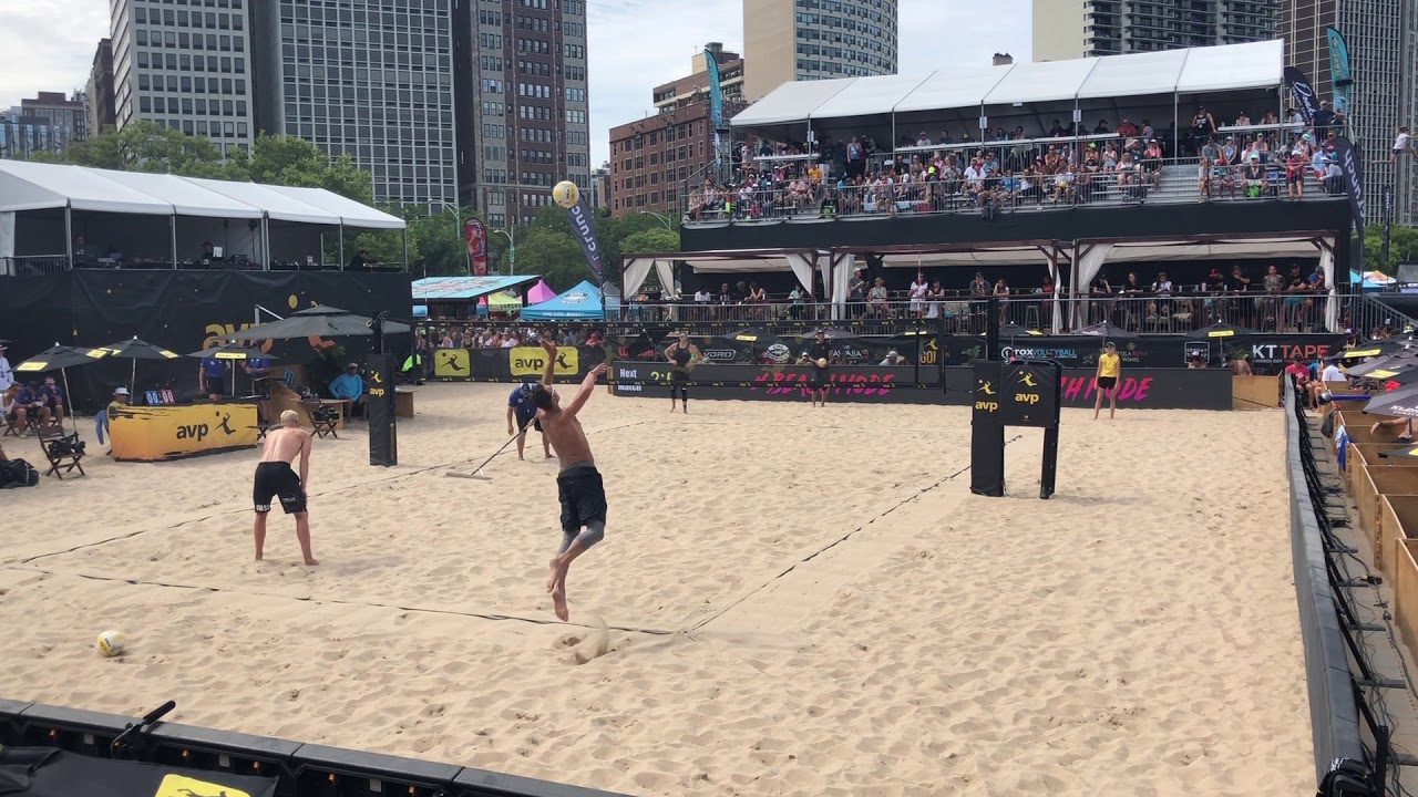 AVP Chicago 2019: Partain/Lotman vs Budinger/Patterson Warmup