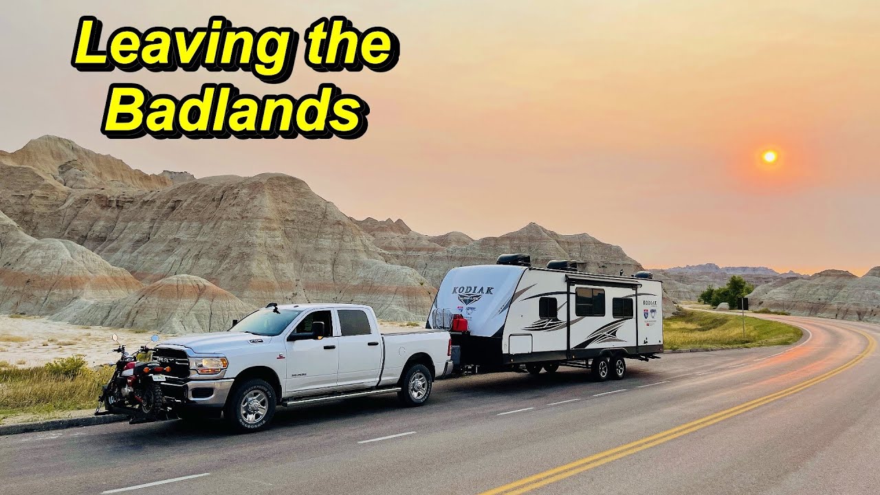 A Drive Through The Badlands National Park