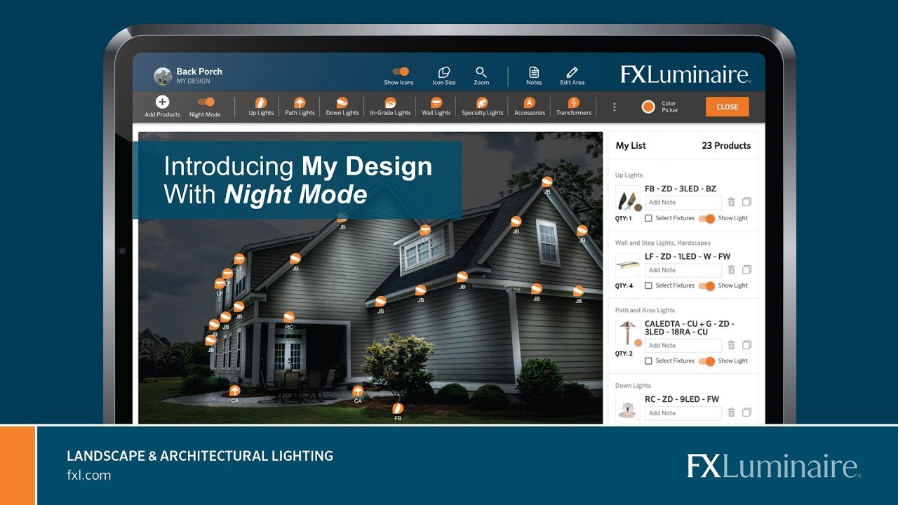 My Design with Night Mode: Close Sales Faster