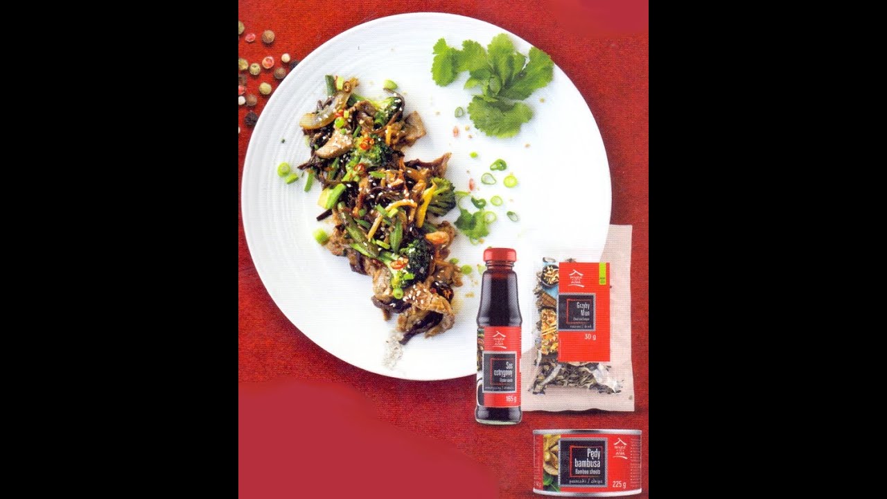 蠔油豬肉 Wieprzowina w sosie ostrygowym