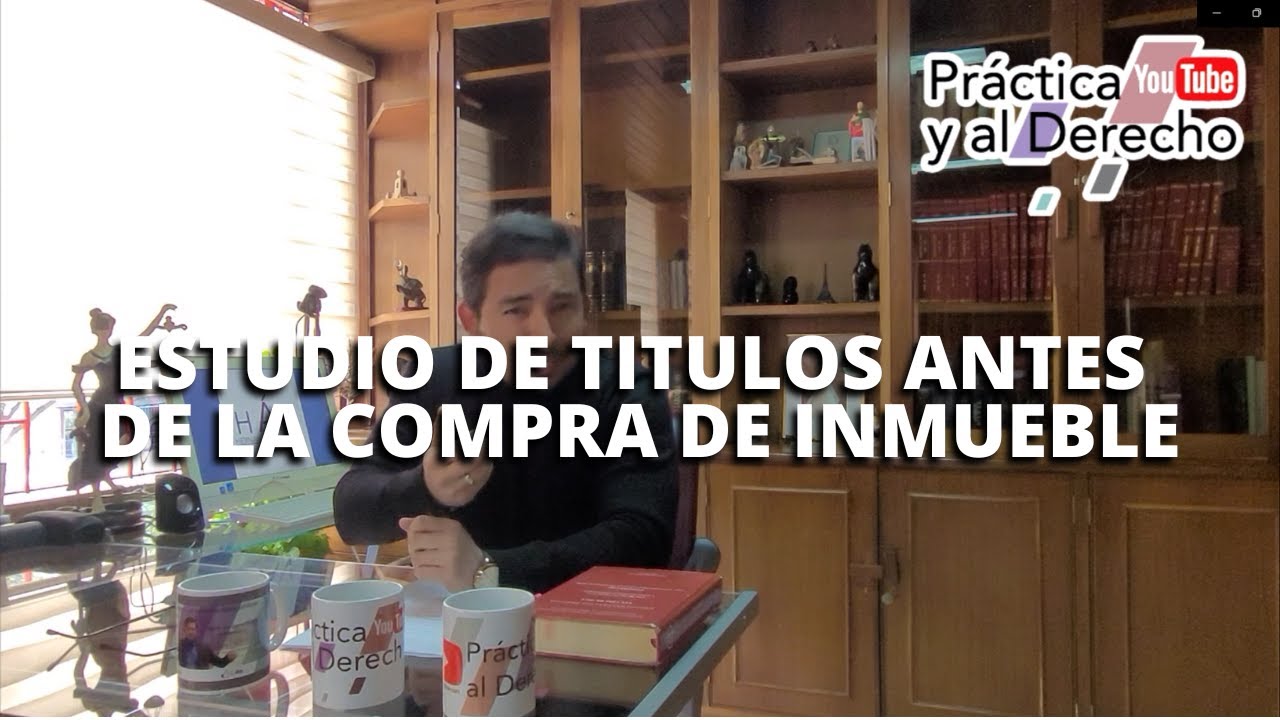 ESTUDIO DE TITULOS ANTES DE LA COMPRA DE INMUEBLE | CO