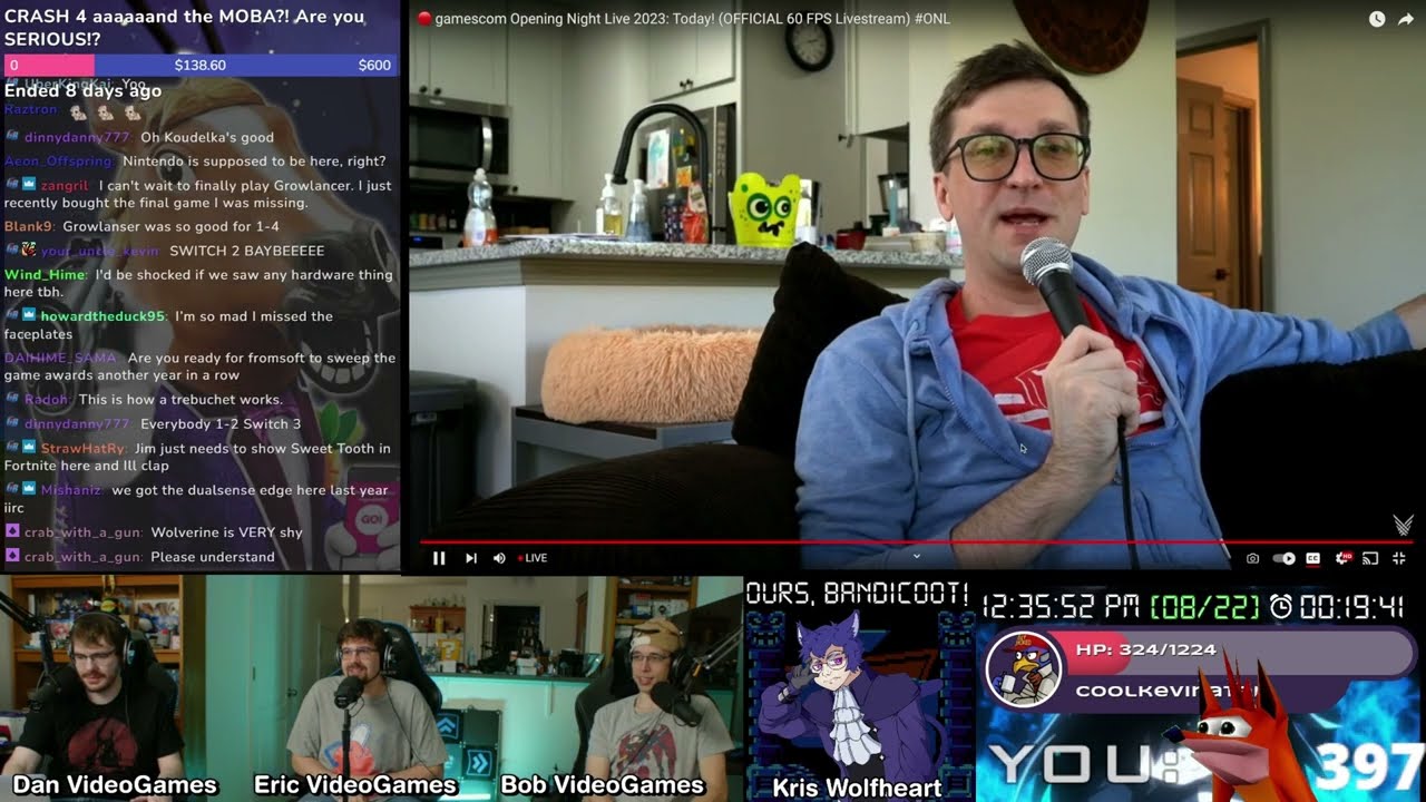 Big Think Watches: Opening Night Live for Gamescom 2023