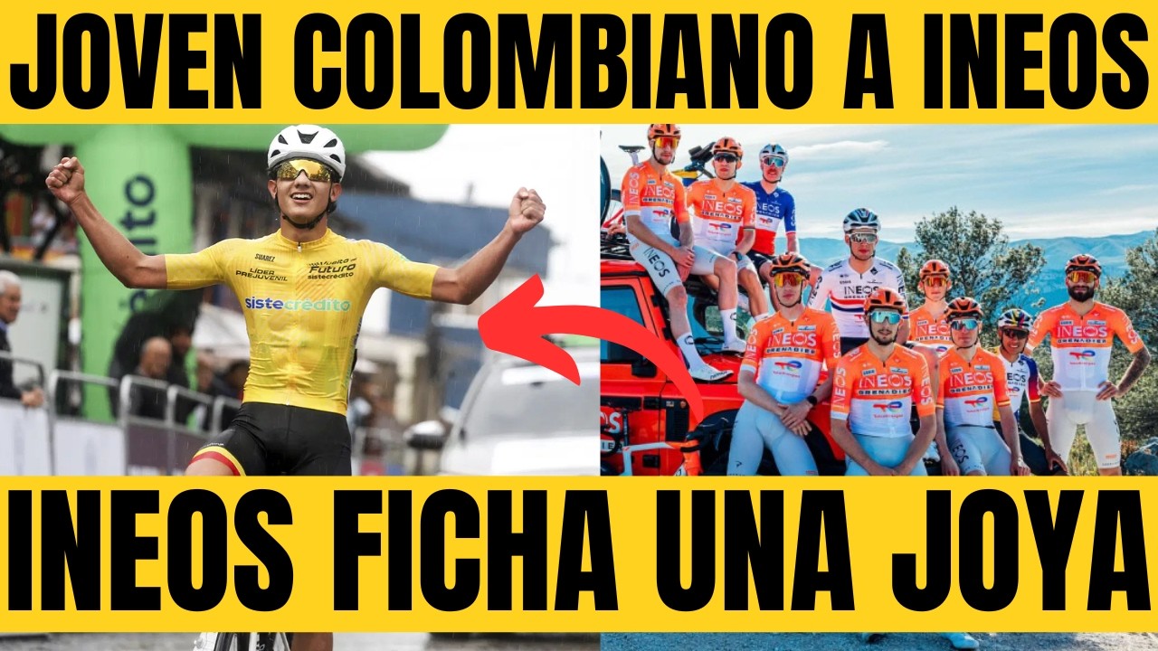 ¿INEOS FICHA JOVEN JOYA COLOMBIANA? EL RED BULL Y EF DETRAS DE ESTE JOVEN CORREDOR