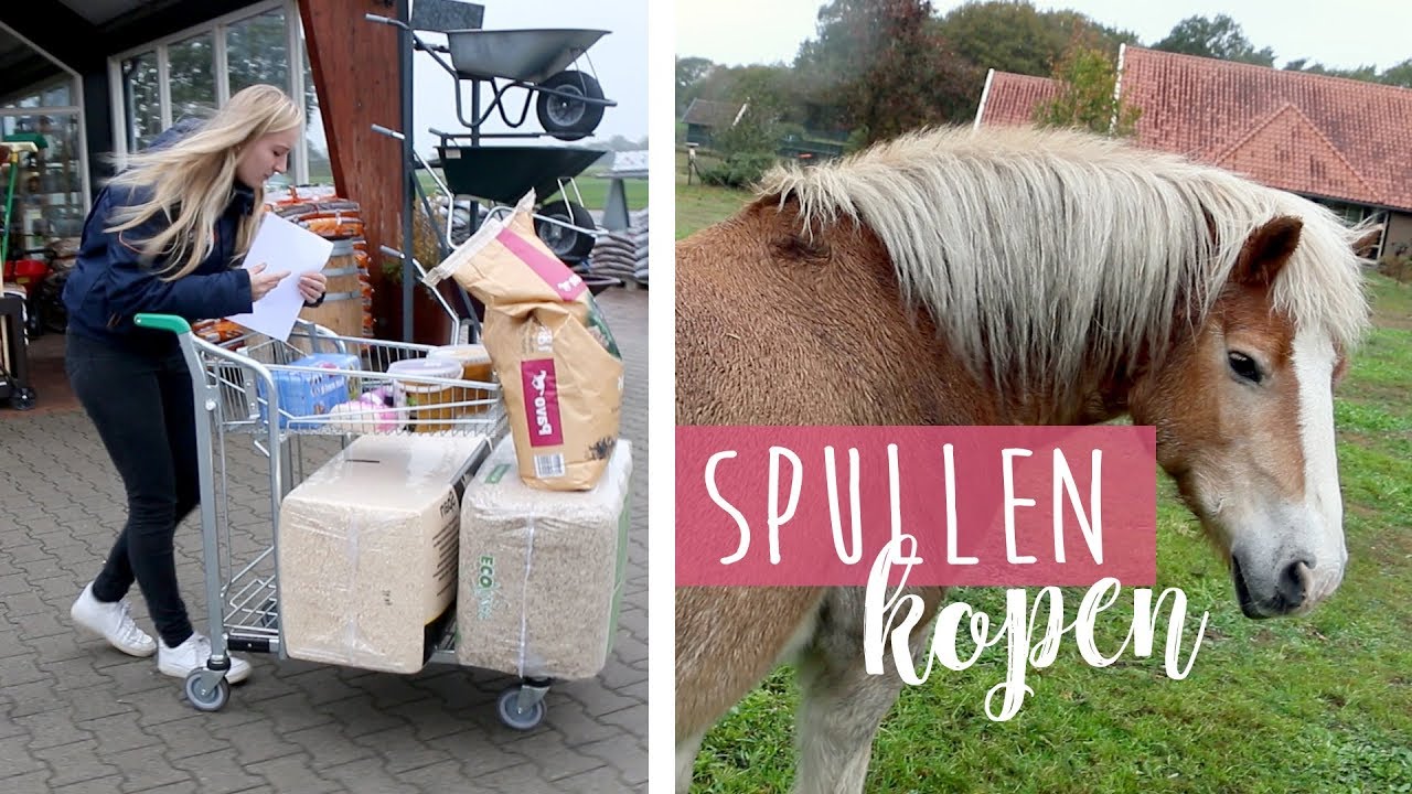 Voor heel veel geld spullen kopen voor de pony’s van stal Eureka