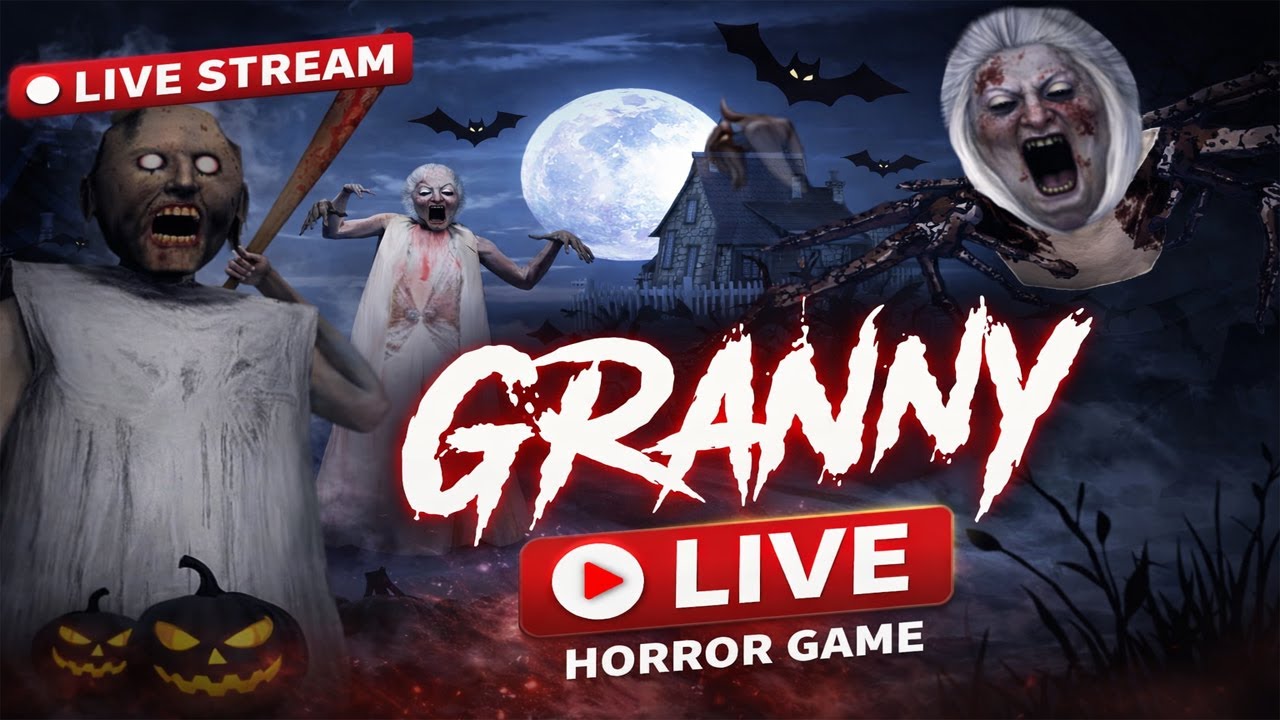 🔴 LIVE Playing Granny Horror Game 😱 | Don’t Blink! #shorts #live